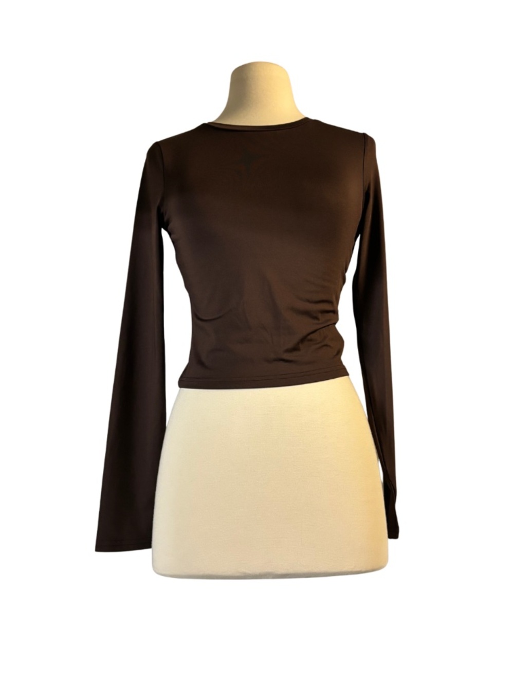 Brown Long Sleeved T-Shirt